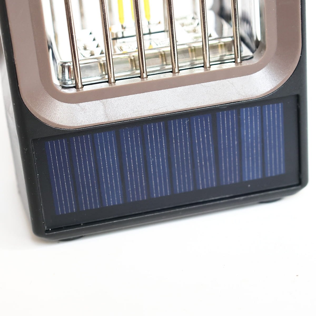 HS-8039 solar camping light charging under sunlight 1500mAh battery