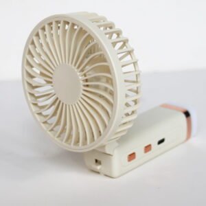 JY-2517 portable fan folded compact design for travel and outdoor use